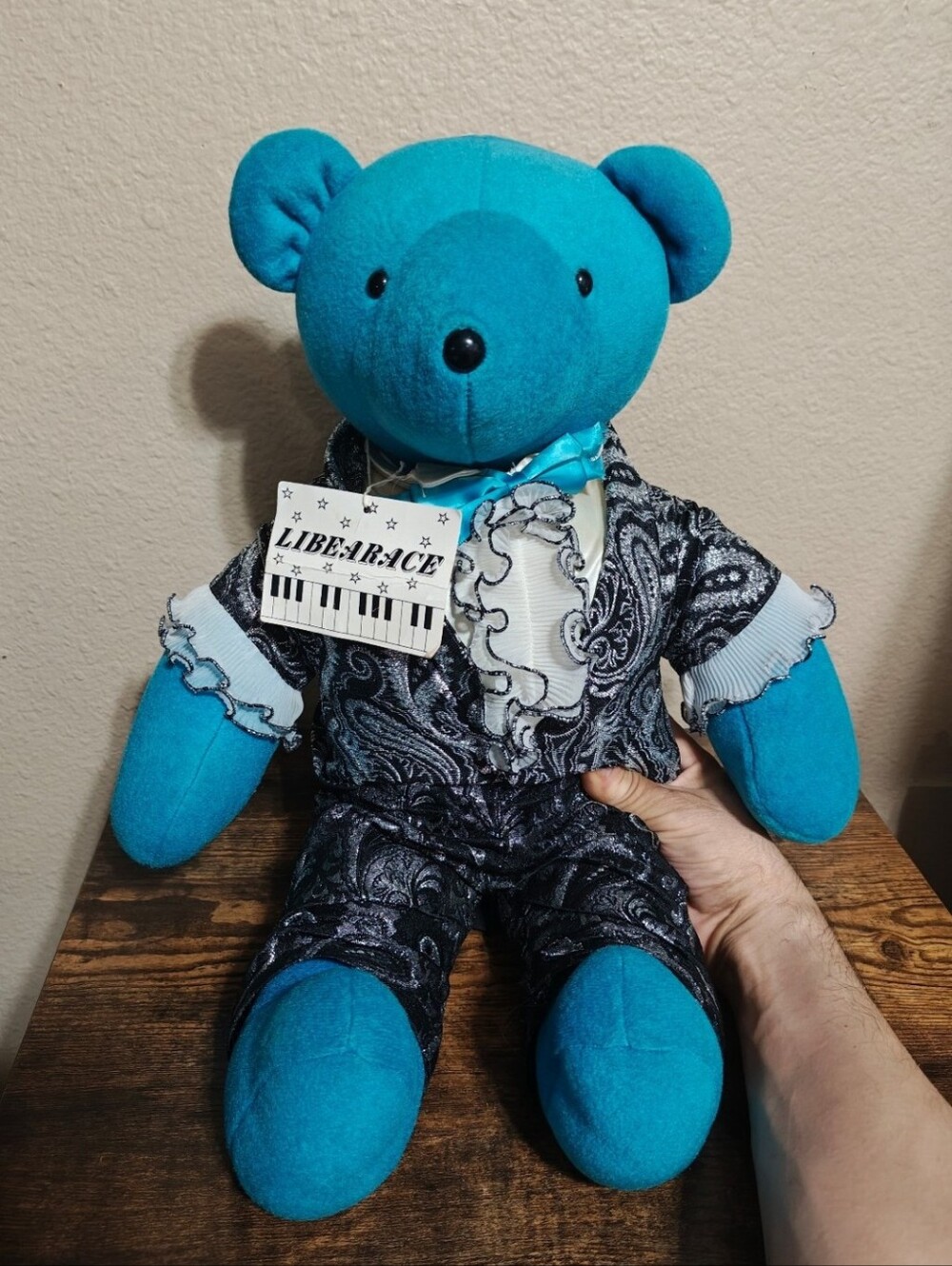 1985 North American Bear Company Rare Retired"Libearace" Teddy Bear Plush